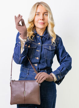 Сумка женская Lanotti 909/темно-коричневый