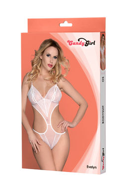 Боди Candy Girl Evelyn, белое, OS  фото 3