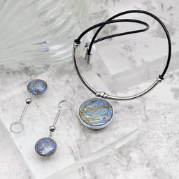 Серьги из муранского стекла HEAVEN LS2634