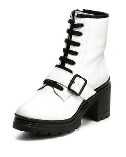 Gaia Verdi Ботильоны, бел/черн 37
