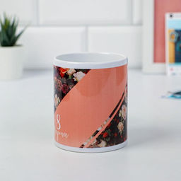 Кружка С 8 марта букет цветов, 330 мл - Дарим красиво фото 2