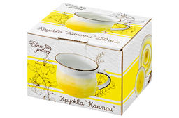 Кружка 250 мл 11,5*9*7 см Кантри желтая - Elan gallery фото 10