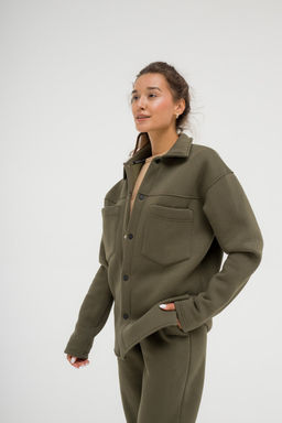 Футер 3х нитка С НАЧЁСОМ унисекс костюм из рубашки и джоггеров - Knitka wear фото 4