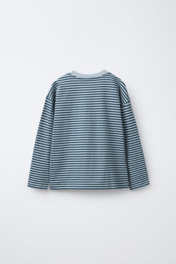 THREE-PACK OF PLAIN AND STRIPED T-SHIRTS