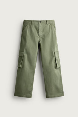 PANTAL?N CARGO RELAXED FIT / Verde - Zara фото 4