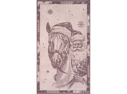 Полотенце махровое 6с103.412ж1 Мороз-наездник(т.с.мальв1) 50х90см