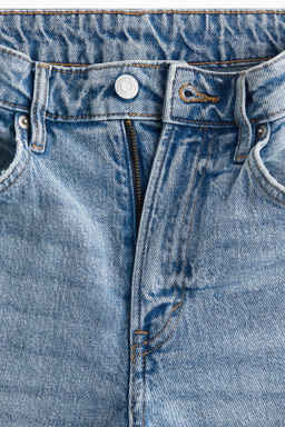 Slim Straight High Ankle Jeans - H&m фото 5