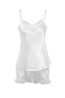 Trendyolmilla Siyah Dantelli Ip Ask?l? Saten Sortlu Dokuma Pijama Tak?m? THMAW21PT0843  фото 15