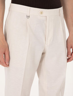 Bej Slim Fit Kuma_ Pantolon - Pierre cardin фото 5