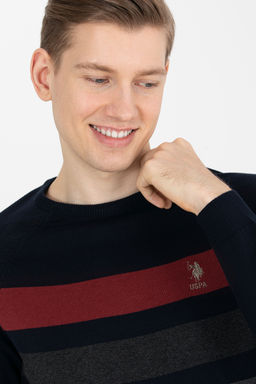 U. S. Polo Assn Мужской вязаный кардиган с каменным воротником-стойкой - U.s. polo assn фото 20
