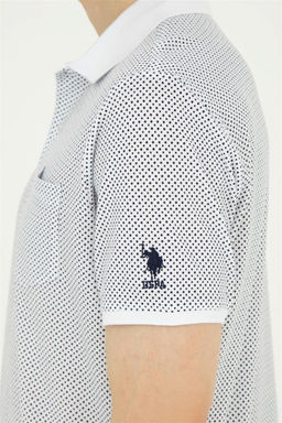 Мужская белая футболка - U.s. polo assn фото 7