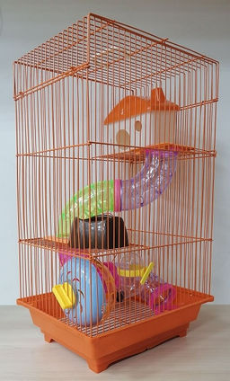 Клетка д/грызунов 30*23*50см 3#