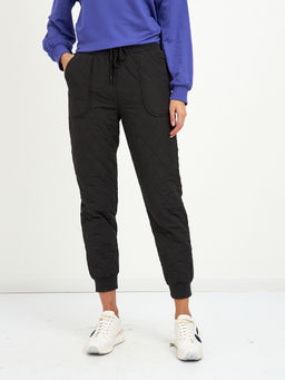 брюки женские черные на резинке - Glenfield фото 4