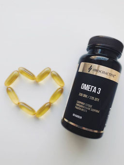 (ЧЗ)БАД Омега 3 (Omega 3), 60 капсул МЖК 1350мг тм AWOCHACTIVE  фото 7