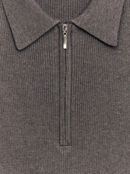 Вязаное платье поло из вискозы / Zarina  фото 10