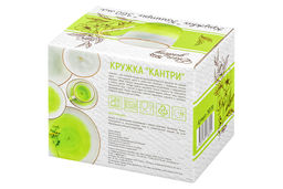 Кружка 360 мл 13*9*9 см Кантри зеленая - Elan gallery фото 9