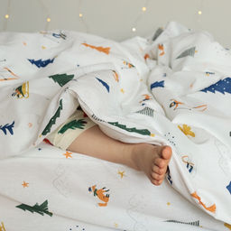 Постельное бельё 1.5-спальное «Этель» Happy skiers, бязь