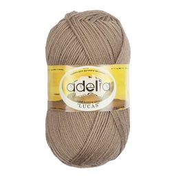 Пряжа ADELIA LUCAS 70% шерсть, 30% акрил 5 шт. х 100 г 218 м  10 м