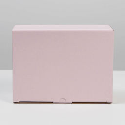Коробка подарочная складная, упаковка, «Розовая», 26 х 19 х 10 см
