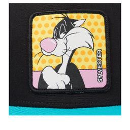 Бейсболка CAPSLAB арт. CL/LOO11/1/CT/SYL Looney Tunes Sylvester (черный / голубой)  фото 5