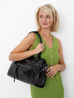 Сумка 8053Q black Polina&Eiterou