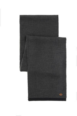 Мужской комплект из берета с шарфом антрацитового цвета Неожиданная скидка в корзине - U.s. polo assn фото 2