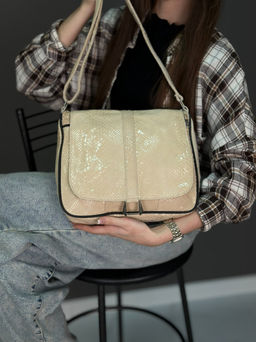 Сумка женская из телячьей кожи