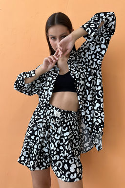 Костюм женский SET003/15/Черный, белый