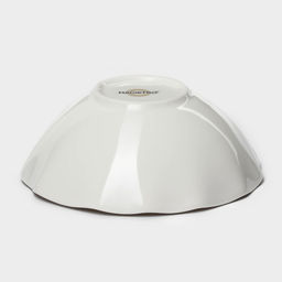 Салатник фигурный Magistro La Perle, 300 мл, d=13 см, фарфор, белый фото 4