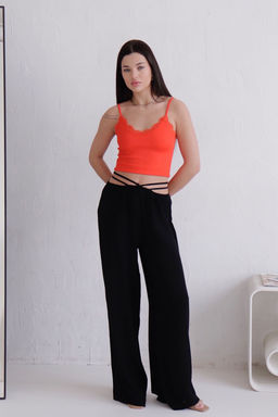 Топ с кружевом алый - Martichelli фото 15