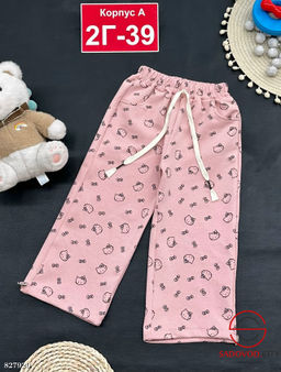 Штаны для девочки на резинке