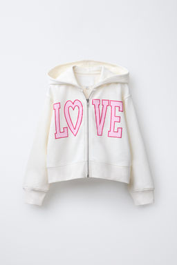 VARSITY ZIP-UP SWEATSHIRT