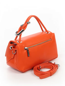 LACCOMA сумка АК7034-оранжевый натуральная кожа хлопок