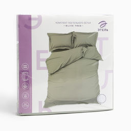 Постельное бельё Этель 1,5 сп Olive tree 143х215, 150х215, 50х70+3-2 шт, мако-сатин, 114г/м2  фото 7