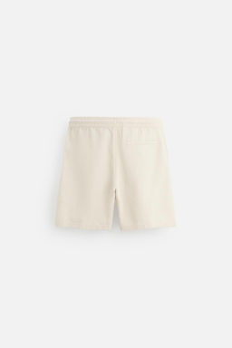 TEXTURED REGULAR FIT BERMUDA SHORTS - Zara фото 17
