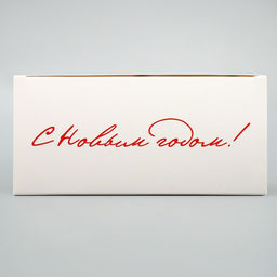 Цена за 2 шт. Коробка подарочная новогодняя складная Машинка, 16?23?7.5 см