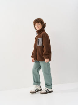 Толстовка меховая Шоколад 7+ - Bungly фото 5