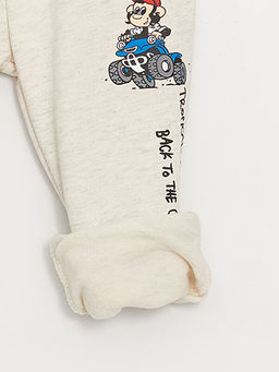 Beli Lastikli Nostaljik Maymun Bask?l? Erkek Bebek E?ofman Alt - Waikiki фото 3