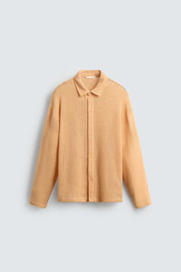 OPEN WEAVE SHIRT - Zara фото 10