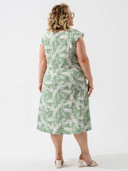 Платье 100% хлопок "Розовое лето"