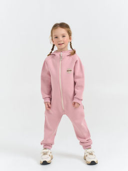 Комбинезон с клапаном Пудра утепленный - Bungly фото 7