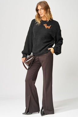 Брюки LAIKONY 343-2 шоколадный