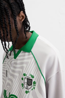 RETRO FOOTBALL POLO SHIRT - Zara фото 6