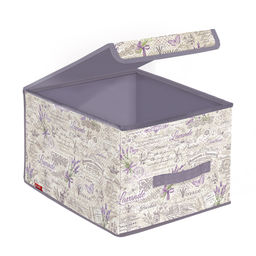 Короб стеллажный с крышкой, большой, 30*40*25 см Valiant  фото 59