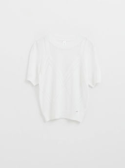 CONTE LDK 2330 Джемпер женский white - Conte elegant фото 7