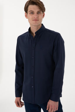 Erkek Lacivert Uzun Kollu Basic G_mlek - U.s. polo assn фото 3