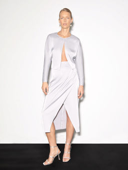 Юбка с запахом S986/odetta - Emka фото 3