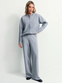 Оверсайз джемпер на молнии / Zarina фото 2