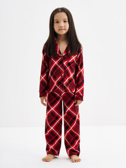 Красная пижама в клетку - Kogankids фото 5