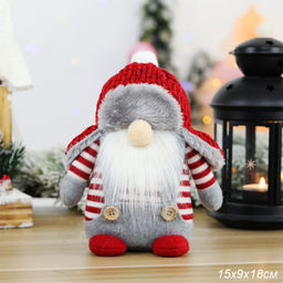 Новогоднее украшение Гном 15x9x18см / HS20872A /уп 144/ - Галеонтрейд фото 3